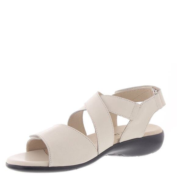 David Tate White Leather Strappy Sandals Women's 10 - Picture 2 of 11